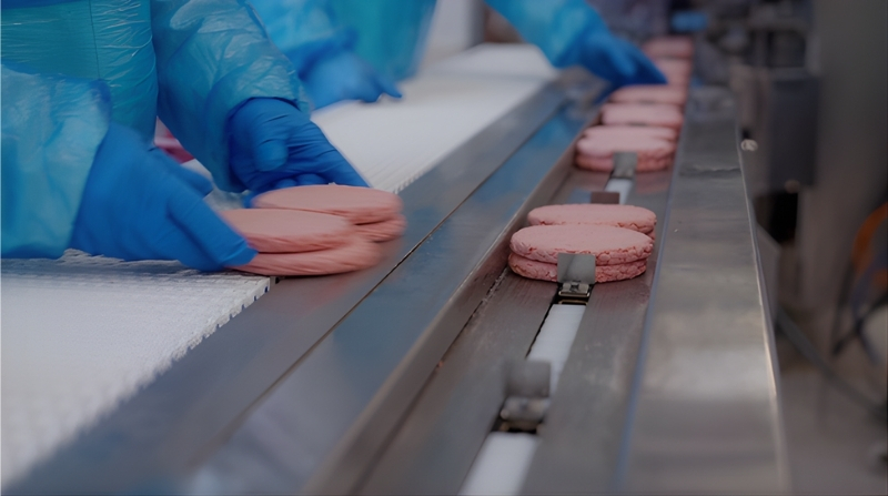 End-of-line checkweighing and inspection on a food production line