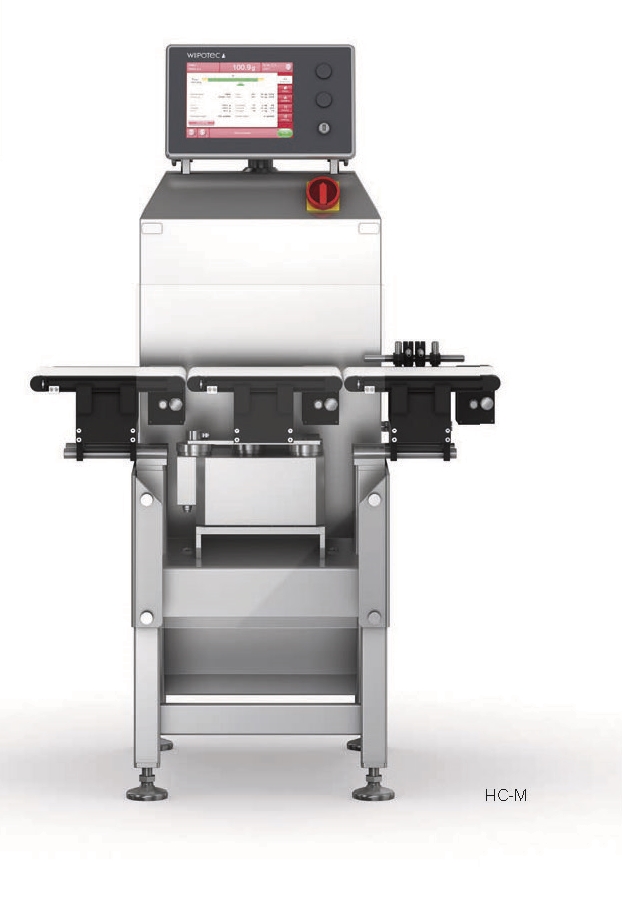 The HC-M checkweigher from Wipotec is ideal for food, pharmaceutical and manufacturing industries.